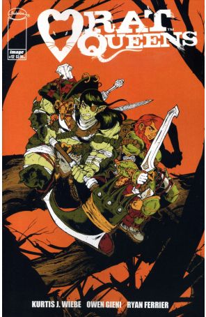 Rat Queens (2nd Series) 12A published by Image with cover art by Owen Gieni