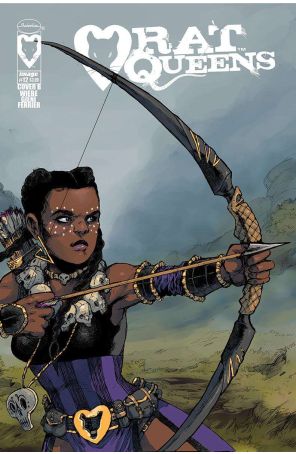 Rat Queens (2nd Series) 12B published by Image with cover art by Jim Valentino