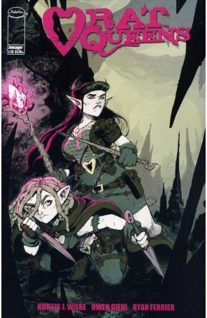 Rat Queens (2nd Series) 13A published by Image with cover art by Owen Gieni