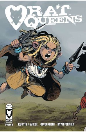 Rat Queens (2nd Series) 13B published by Image with cover art by Jim Valentino