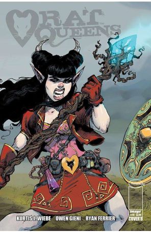 Rat Queens (2nd Series) 14B published by Image with cover art by Jim Valentino