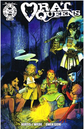 Rat Queens (2nd Series) 2A published by Image with cover art by Owen Gieni