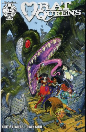 Rat Queens (2nd Series) 2 published by Image with cover art by Owen Gieni