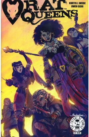 Rat Queens (2nd Series) 3 published by Image with cover art by Owen Gieni
