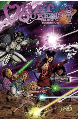 Rat Queens (2nd Series) 4C published by Image with cover art by Jim Valentino & Chance Wolf