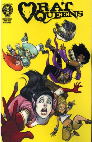 Rat Queens (2nd Series) 5A published by Image with cover art by Owen Gieni