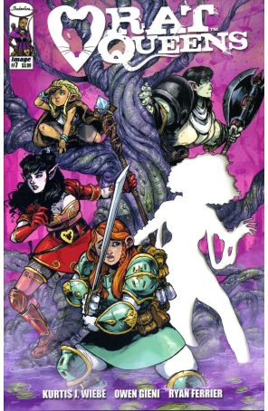 Rat Queens (2nd Series) 7A published by Image with cover art by Owen Gieni