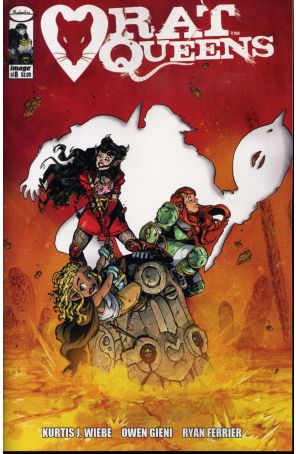 Rat Queens (2nd Series) 8A published by Image with cover art by Owen Gieni