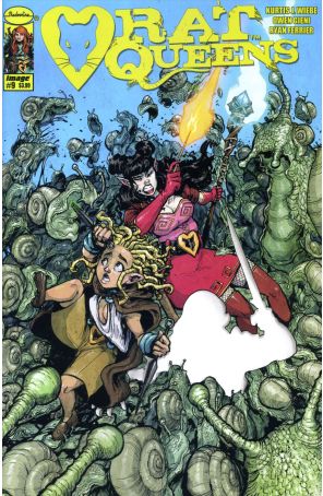 Rat Queens (2nd Series) 9A published by Image with cover art by Owen Gieni