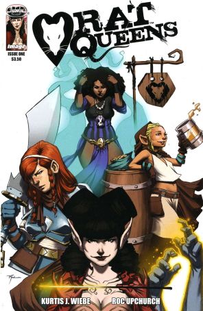 Rat Queens 1 published by Image with cover art by Roc Upchurch