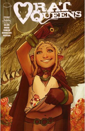 Rat Queens 12 published by Image with cover art by Stjepan Sejic