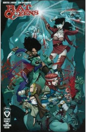 Rat Queens 2 (2nd) published by Image with cover art by Roc Upchurch
