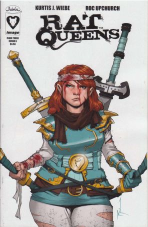 Rat Queens 3B published by Image with cover art by Roc Upchurch