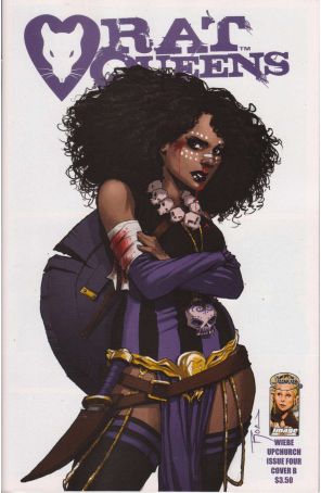 Rat Queens 4B published by Image with cover art by Roc Upchurch