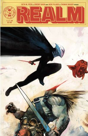Realm (Image) 4B published by Image with cover art by Mike Huddleston