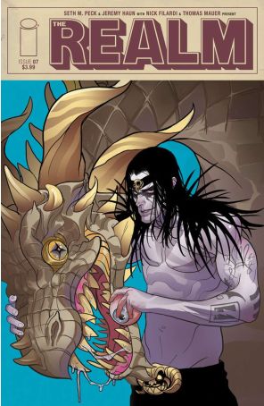 Realm (Image) 7B published by Image with cover art by Baldemar Rivas