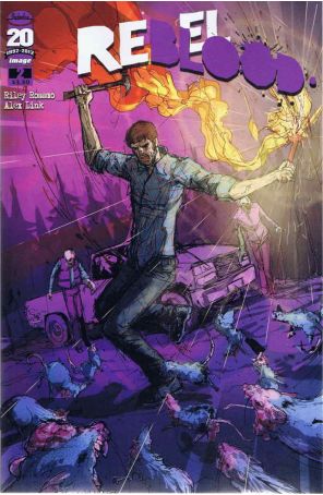 Rebel Blood 2 published by Image with cover art by Riley Rossmo