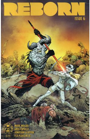 Reborn (Image) 6A published by Image with cover art by Greg Capullo