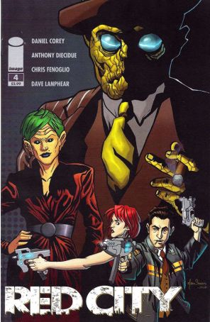 Red City 4 published by Image with cover art by Santos Mark Dos