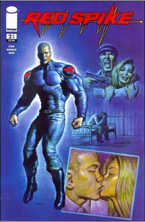 Red Spike 2 published by Image with cover art by Mark Texeira