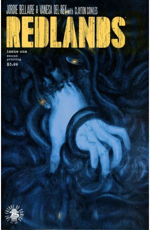 Redlands 1 (2nd) published by Image with cover art by Vanesa Del Rey