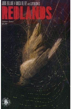 Redlands 4 published by Image with cover art by Rey Vanesa Del