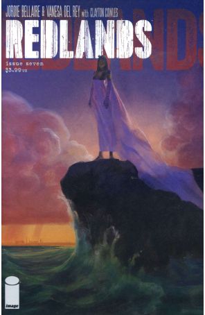 Redlands 7A published by Image with cover art by Rey Vanesa R. Del
