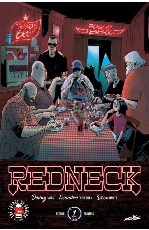 Redneck 1 (2nd) published by Image with cover art by Dee Cunniffe