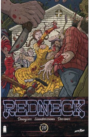 Redneck 10 published by Image with cover art by Nick Pitarra
