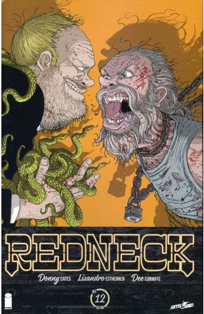 Redneck 12 published by Image with cover art by Nick Pitarra