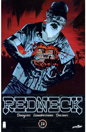 Redneck 14 published by Image with cover art by Lisandro Estherren