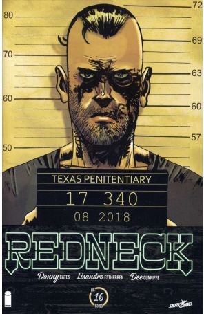 Redneck 16 published by Image with cover art by Lisandro Estherren