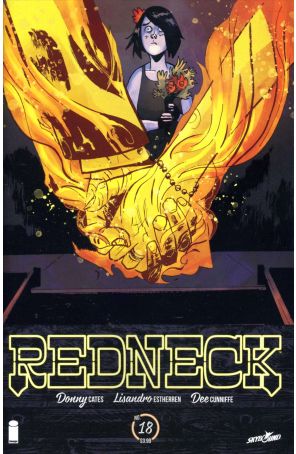 Redneck 18 published by Image with cover art by Lisandro Estherren