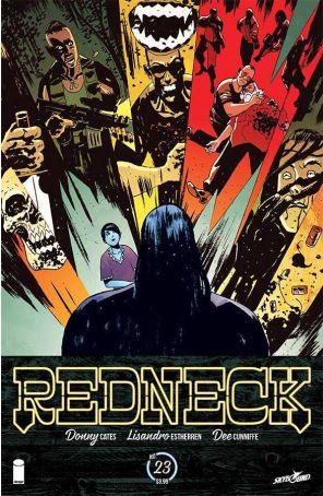 Redneck 23 published by Image with cover art by Lisandro Estherren