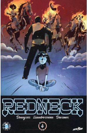 Redneck 4 published by Image with cover art by Dee Cunniffe