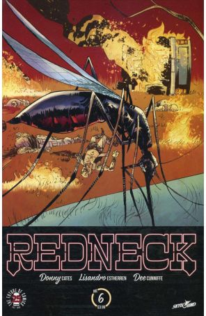 Redneck 6 published by Image with cover art by Dee Cunniffe