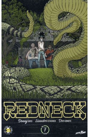 Redneck 7 published by Image with cover art by Nick Pitarra
