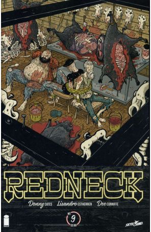 Redneck 9 published by Image with cover art by Nick Pitarra