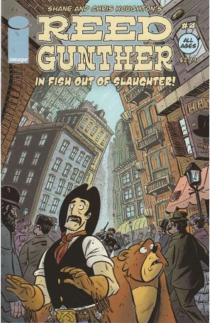 Reed Gunther 4 published by Image with cover art by Chris Houghton