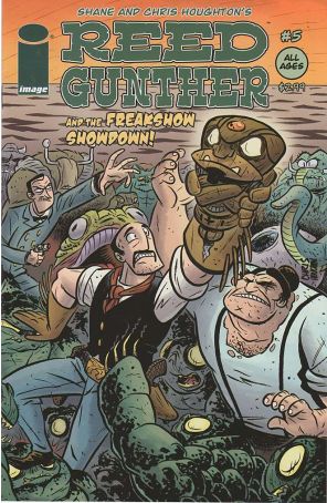 Reed Gunther 5 published by Image with cover art by Chris Houghton