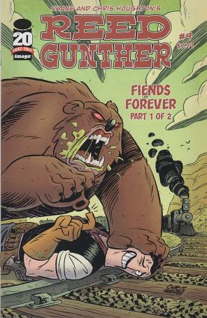 Reed Gunther 9 published by Image with cover art by Chris Houghton