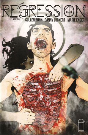 Regression 11B published by Image with cover art by Danny Luckert