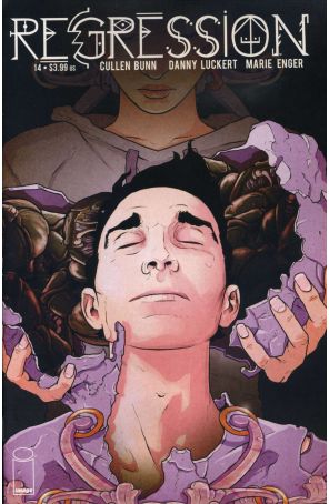 Regression 14 published by Image with cover art by Danny Luckert