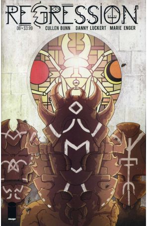 Regression 6 published by Image with cover art by Danny Luckert
