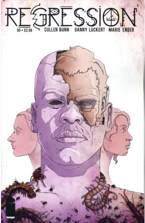 Regression 9 published by Image with cover art by Danny Luckert