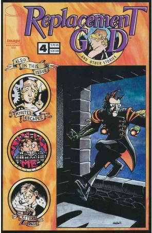 The Replacement God and Other Stories 4 published by Image with cover art by Zander Cannon