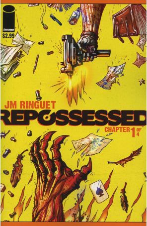 Repossessed 1 published by Image with cover art by J.M. Ringuet