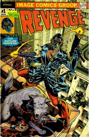 Revenge 1 (2nd) published by Image with cover art by Ian Churchill