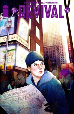 Revival 21 published by Image with cover art by Jenny Frison