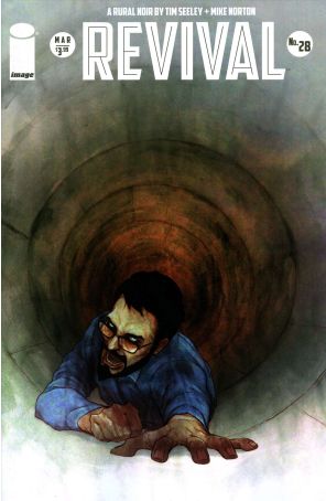 Revival 28 published by Image with cover art by Jenny Frison